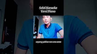 Sekti karaoke piano part 1 shortvideo sekti [upl. by Hodosh]