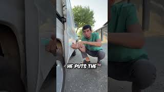 How to fix a car door 👏 [upl. by Yrac571]