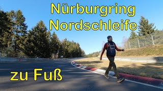 22 km zu FuÃŸ um die Nordschleife [upl. by Czarra99]