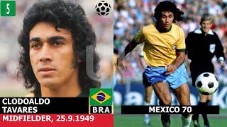 Clodoaldo  Brazil Squad Mexico 70 RS306 [upl. by Edita]