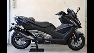 Kymco AK 550i ABS  WARMUP [upl. by Bor870]