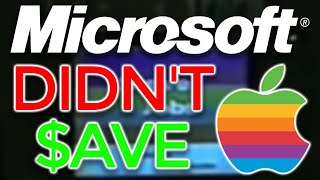 Microsoft Saved Apple  The Biggest Myth in Tech History [upl. by Vladimar]