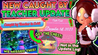 WE MISSED THIS IN THE WINTER UPDATE GET THE CHEST BEFORE THE TEACHER CATCHES YOU ROBLOX Royale High [upl. by Hasseman]