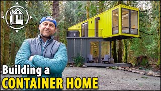 Luxury Container Home built from two 40 containers [upl. by Alisander]