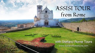 ASSISI  Private Tour with Stefano Rome Tours [upl. by Sonafets12]