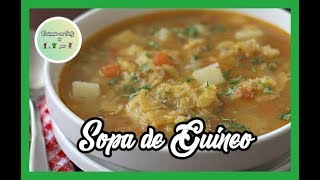 SOPA DE GUINEO  Cocinando con Dolly en 1 2 por 3 [upl. by Einal]