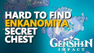 Secret Hard to find Enkanomiya Chest Genshin Impact [upl. by Eardnaed]