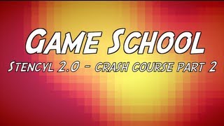 Game School Stencyl 20 Crash Course part 2 [upl. by Terencio640]