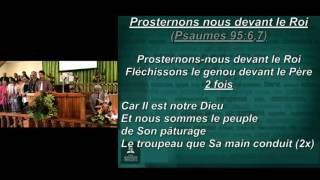 Recueillement  Prosternonsnous devant le Roi  14012017 [upl. by Burck382]