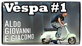 Anplagghed  La Vespa 1 di 3  Aldo Giovanni e Giacomo [upl. by Ecirtnas31]