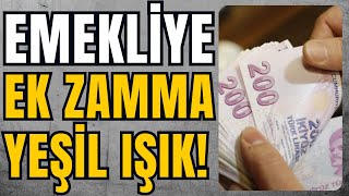 Emekliye ek zam geliyor mu Emekli maaş zammı son dakika haber sondakika [upl. by Aimat988]