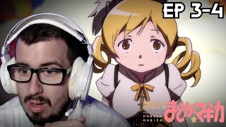 WELL THAT GOT DARK REALLY QUICK MADOKA MAGICA EPISODES 34 REACTION [upl. by Hinkle585]