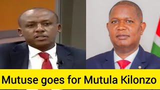 Drama as hon Mutuse dares Makueni governor Mutula Kilonzo Junior [upl. by Nettie]