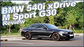 BMW 540i xDrive M Sport 시승기 ♥ 제로백 48초 G30 5시리즈 소닉 자동차 리뷰 51 ♥ [upl. by Hut]