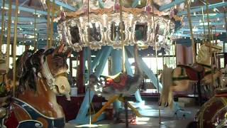 Pullen Park Carousel going Backwards [upl. by Ainesey620]