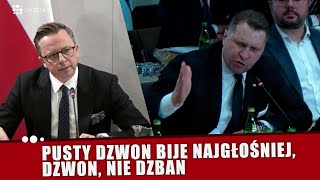 Czarnek odpalił się na komisji śledczej quotNie jest pan rządcąquot [upl. by Oivaf]