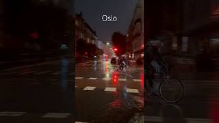 Oslo September 2024 norway oslo city vibes life night nightlife rain walk girl lights [upl. by Dela]