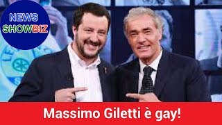 Massimo Giletti è gay “Mi ha dato grandi emozioni” la verità di essere esposta [upl. by Bannon30]