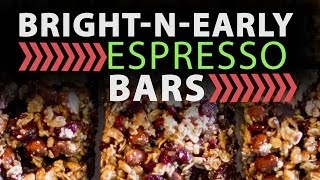 Energy Bar Recipe  BrightNEarly Espresso Bars [upl. by Blynn]