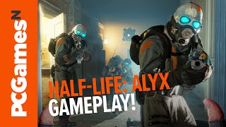 30 minutes of Combine killin in VR  HalfLife Alyx gameplay [upl. by Isidora]