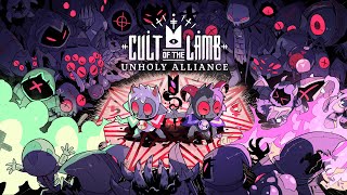 Cult of the Lamb  Unholy Alliance Update  Local CoOp Arrives August 12 [upl. by Attenyt]