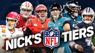 Steelers 49ers Bengals land in Nicks Potentially Dangerous tier of Week 8  FIRST THINGS FIRST [upl. by Placida]