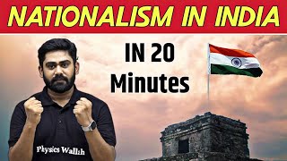 NATIONALISM IN INDIA in 20 Minutes Only  Class 10th Term 2 💥 [upl. by Raphaela]