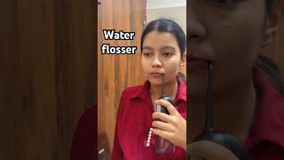 Using water flosser  All smile nepal water flosser  HOW TO USE WATER FLOSSER youtubeshorts [upl. by Fax]