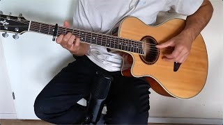 Los Bandoleros Don Omar  Acoustic Fingerstyle Guitar [upl. by Lareine]