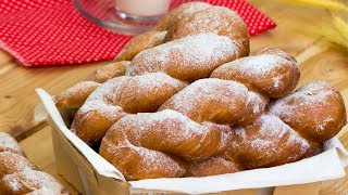 Rosquinhas fofas macias e aeradas… a receita mais bem sucedida de rosquinhas torcidas  Gostosotv [upl. by Aistek]