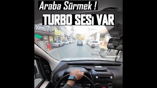 Acemi Sürücü ARABA SÜRÜYOR  TURBO SESİ GELİYORRR 1 1million reels funny shorts cars [upl. by Sokin901]