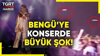 Bengüye Konserde quotNe Mutlu Türküm Diyenequot Tepkisi  Su Şişesi Fırlattılar  TGRT Haber [upl. by Esinned429]