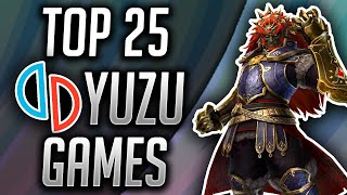 Top 25 Games on YUZU Switch Emulator 2024 [upl. by Melia]