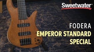 Fodera Emperor Standard Special Bass Review [upl. by Miko]