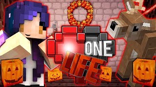 A HALLOWEEN Deer Miracle  Ep 11  One Life Minecraft SMP [upl. by Shepherd588]