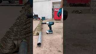 TW202D Makita GSeries Impact Wrench Show testing makita trendingshorts tools wrenchresponsibly [upl. by Arhat]