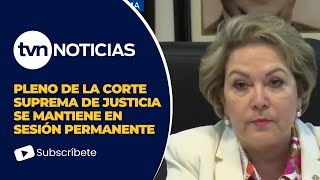 Pleno de la corte suprema de justicia se mantiene en sesión permanente [upl. by Suriaj]