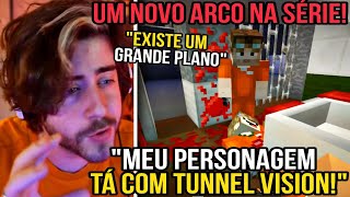 CELLBIT FALOU TUDO SOBRE O NOVO ARCO DO SEU PERSONAGEM NO QSMP [upl. by Einnel839]