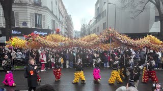 Défilé du Nouvel An Chinois Paris 13è 18 Février 2024 [upl. by Callas]