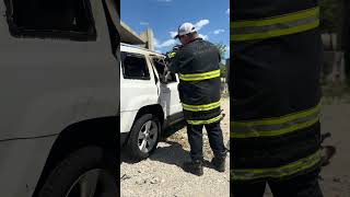 Full Side Wall Access Vehicle Extrication Training extrication evfire freefire fire ford [upl. by Ytram]