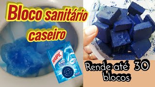 BLOCO SANITÁRIO CASEIRO PARA CAIXA ACOPLADA  VASO LIMPO [upl. by Haldis]