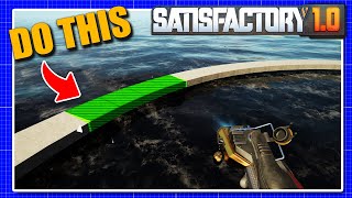 Beginners Guide To Making Blueprints in Satisfactory 10 [upl. by Juback992]