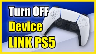 How to Turn Off Device Link and HDMI CEC on PS5 Stop PS5 Shutting Off with TV [upl. by Noirret108]