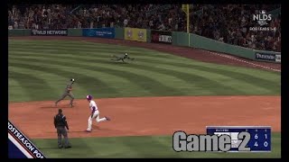 2056 NLDS Game 2  San Antonio Defenders  Boston Rivals  MLB The Show 22 [upl. by Kiele]