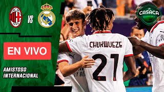 🚨 REAL MADRID vs MILAN EN VIVO 🔥 AMISTOSO INTERNACIONAL  ENDRICK TITULAR [upl. by Baumbaugh]