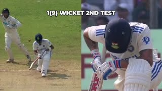 Virat Kohli Wicket Today Match 2nd Test  Virat Kohli Emotional After Out 19 Against Nz Ind Vs Nz [upl. by Vershen]