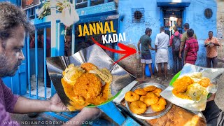 India’s Most Famous Breakfast at Jannal Kadai Window shop  Mylapore Chennai  Street Food India [upl. by Bertha265]