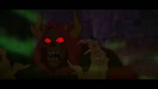 The Horned Kings Death the Black Cauldron with Lord of the Rings music [upl. by Poul]