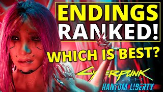 All Phantom Liberty Endings Ranked Worst to Best in Cyberpunk 2077 [upl. by Jolyn]