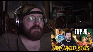 Reaction To Top 10 Adam Sandler Films by Cody Leach [upl. by Aseefan435]